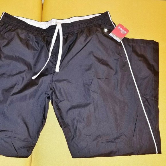 NWT Danskin Women Black Sports Gym Track Pants Jogger L 12-14 Orig$45+tax - Picture 5 of 8